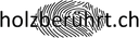 Logo holzberührt.ch Treier