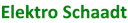 Logo Elektro Schaadt GmbH